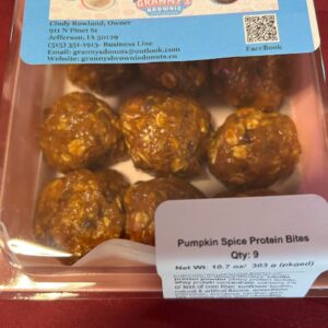 Pumpkin Energy Bites